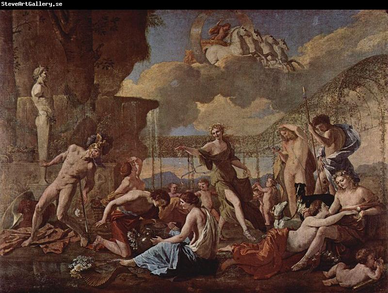 Nicolas Poussin Das Reich der Flora